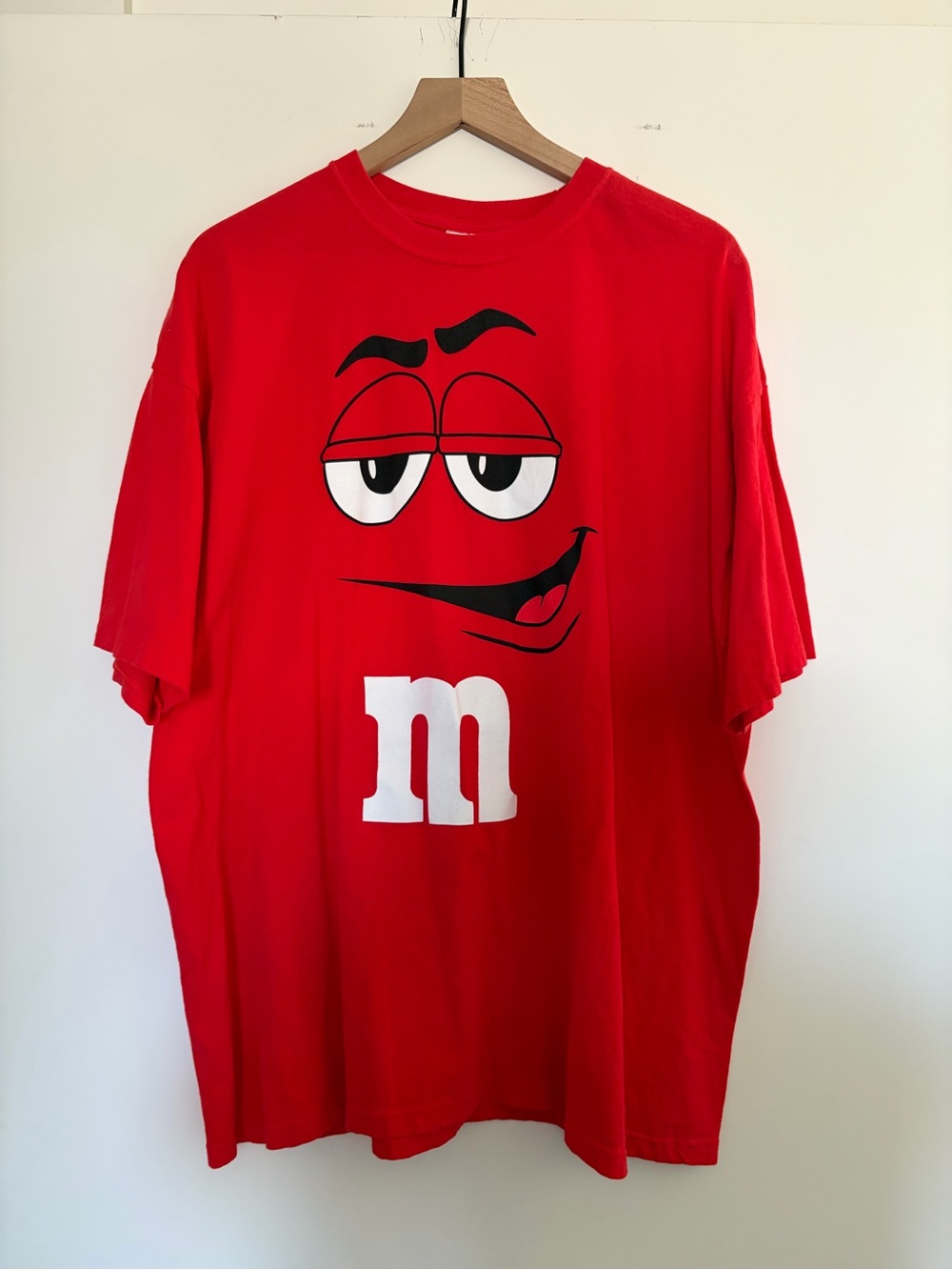 M&M'S Red Graphic Face Crewneck Tee